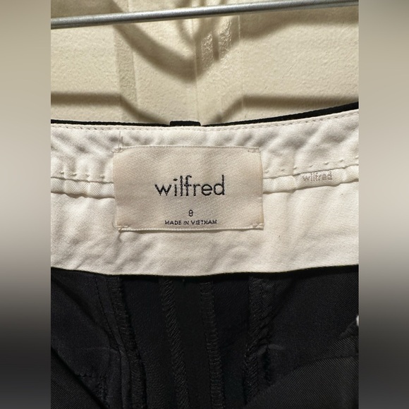 Aritzia Wilfred The Limitless Pant Mid-Rise Wide-Leg Career Casual Modern,size 8 - Picture 3 of 16